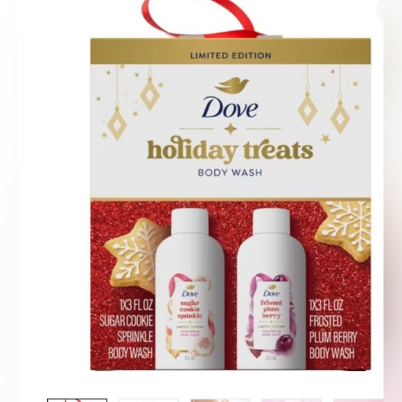Other - Dove Beauty Limited Edition Holiday Treat Mini Body Washes Giftpack